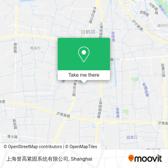 上海誉高紧固系统有限公司 map
