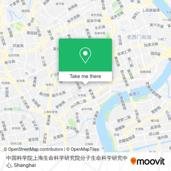 中国科学院上海生命科学研究院分子生命科学研究中心 map