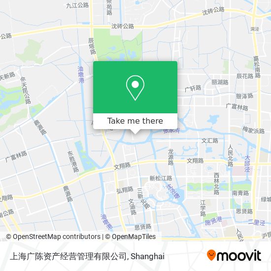 上海广陈资产经营管理有限公司 map