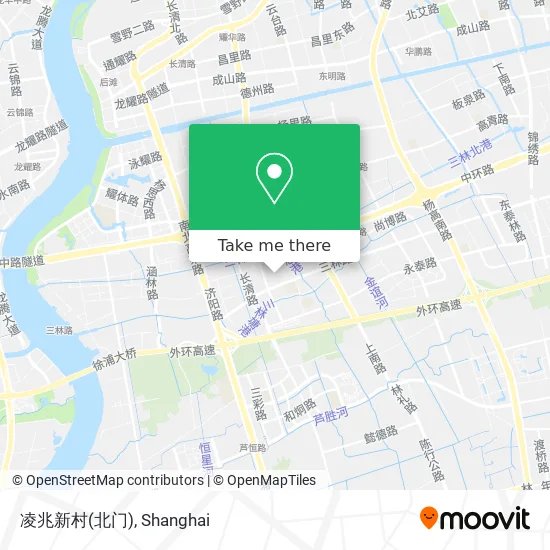 凌兆新村(北门) map