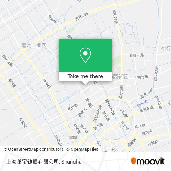上海莱宝镀膜有限公司 map