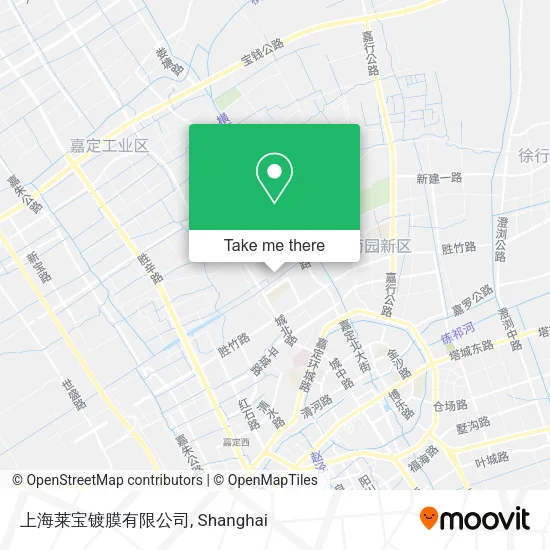上海莱宝镀膜有限公司 map