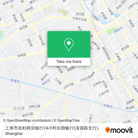 上海市农村商业银行24小时自助银行(涞寅路支行) map