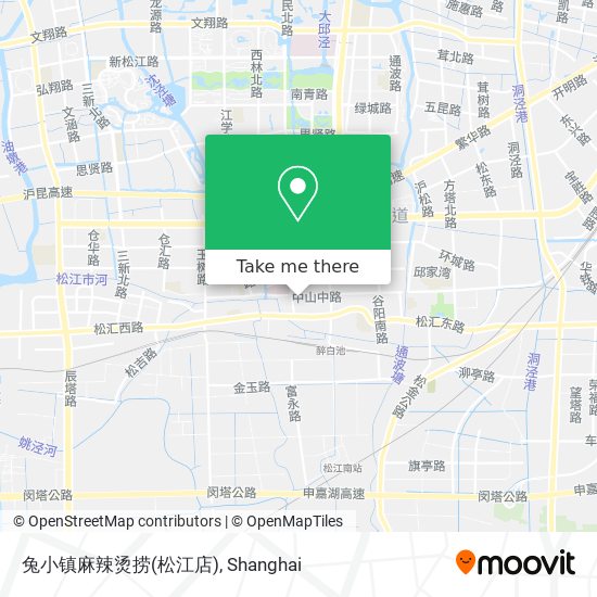 兔小镇麻辣烫捞(松江店) map