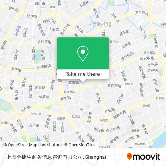 上海全捷生商务信息咨询有限公司 map
