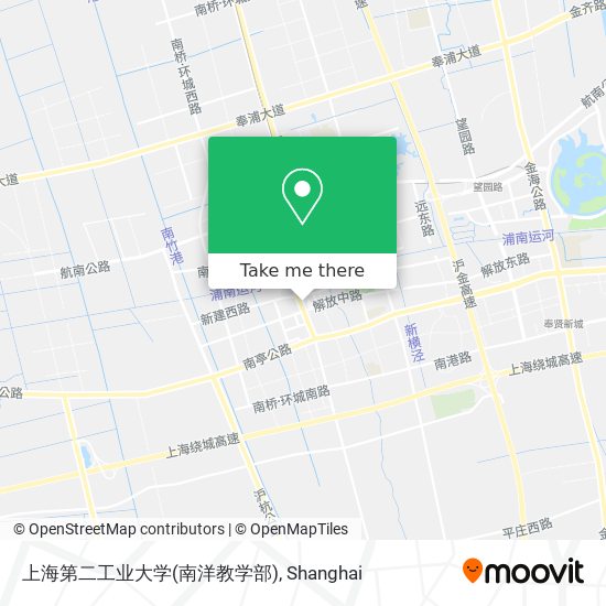 上海第二工业大学(南洋教学部) map