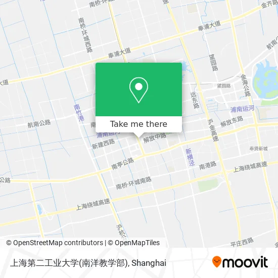 上海第二工业大学(南洋教学部) map