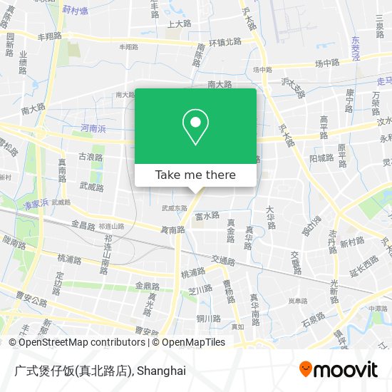 广式煲仔饭(真北路店) map
