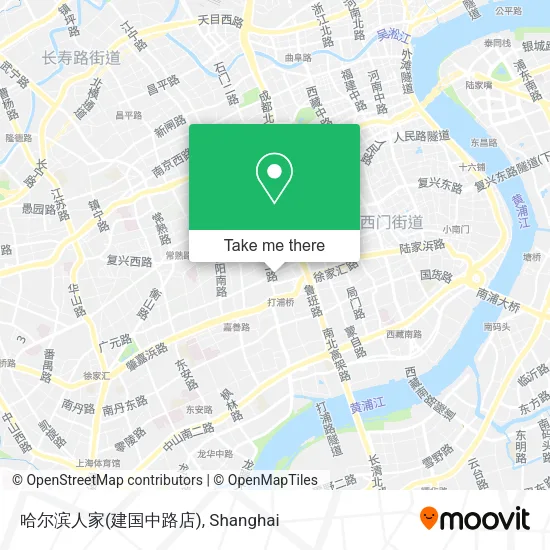 哈尔滨人家(建国中路店) map