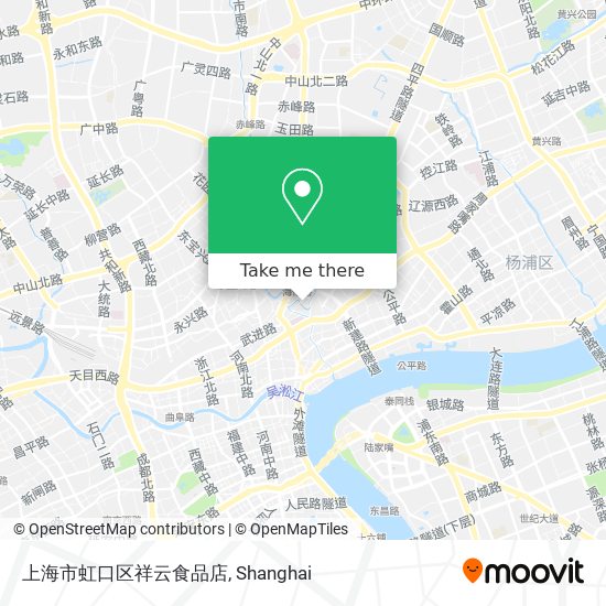 上海市虹口区祥云食品店 map