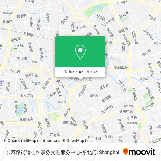 长寿路街道社区事务受理服务中心-东北门 map