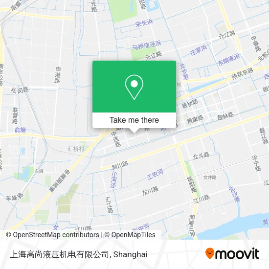 上海高尚液压机电有限公司 map