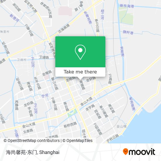 海尚馨苑-东门 map