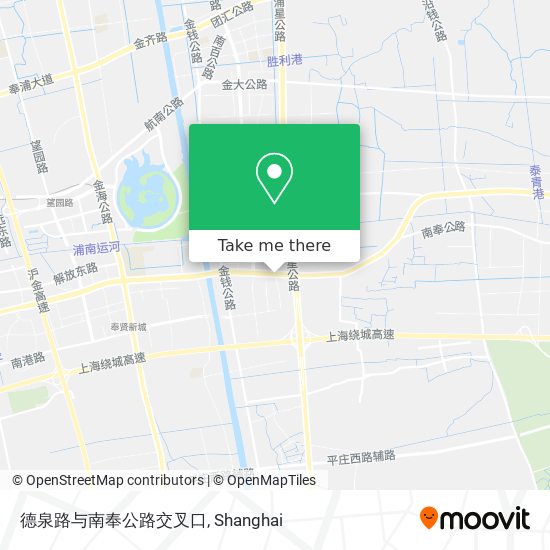 德泉路与南奉公路交叉口 map