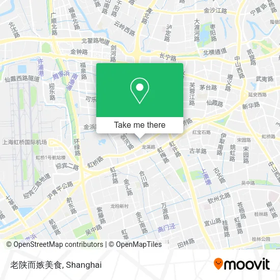 老陕而嫉美食 map