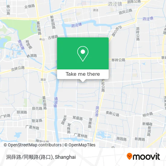 洞薛路/同顺路(路口) map