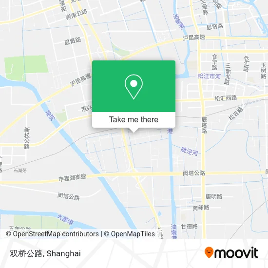 双桥公路 map