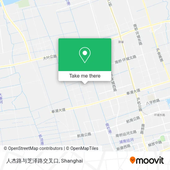 人杰路与芝泽路交叉口 map