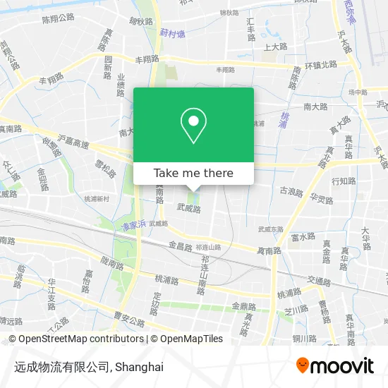 远成物流有限公司 map