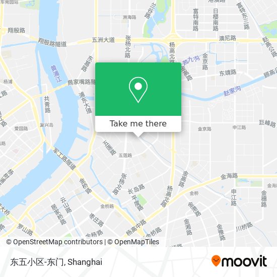 东五小区-东门 map