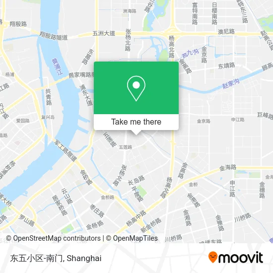 东五小区-南门 map