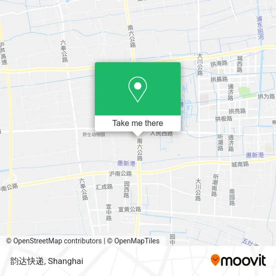 韵达快递 map