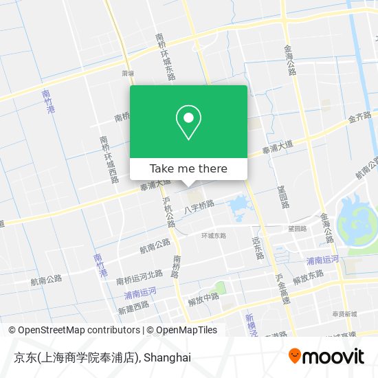 京东(上海商学院奉浦店) map