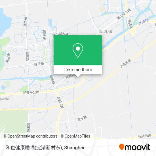和也健康睡眠(淀湖新村东) map