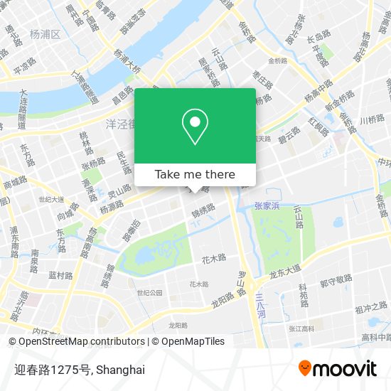 迎春路1275号 map