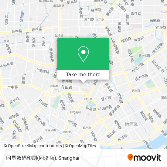 同昆数码印刷(同济店) map
