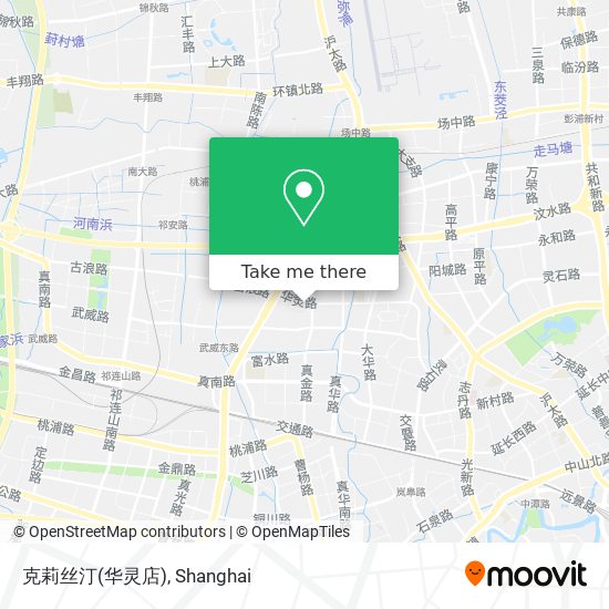 克莉丝汀(华灵店) map