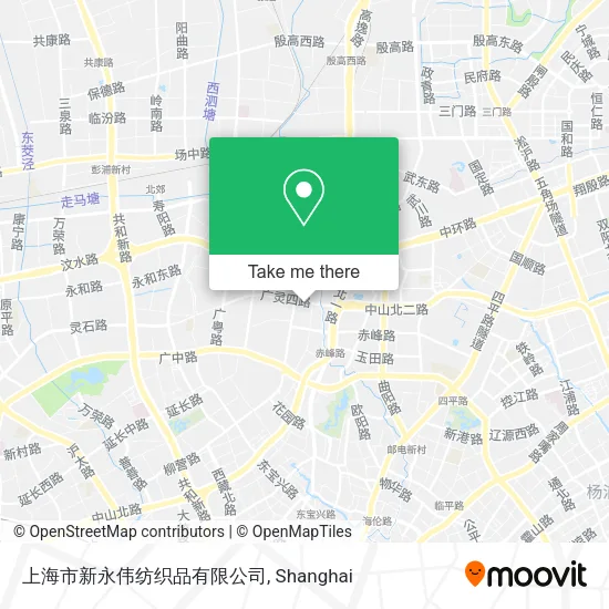 上海市新永伟纺织品有限公司 map