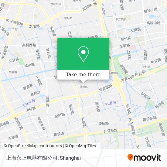 上海永上电器有限公司 map