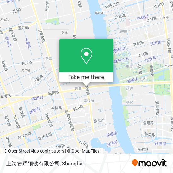 上海智辉钢铁有限公司 map