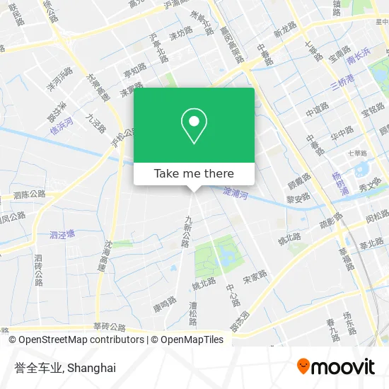 誉全车业 map