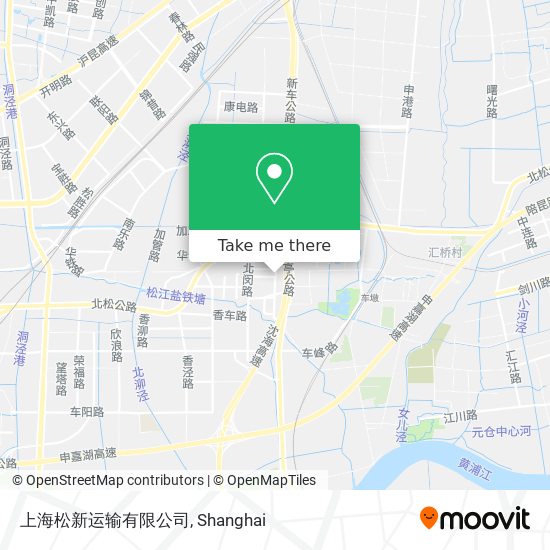 上海松新运输有限公司 map