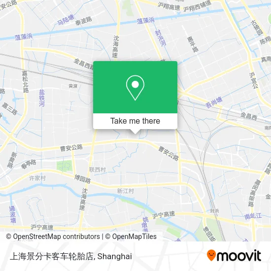 上海景分卡客车轮胎店 map