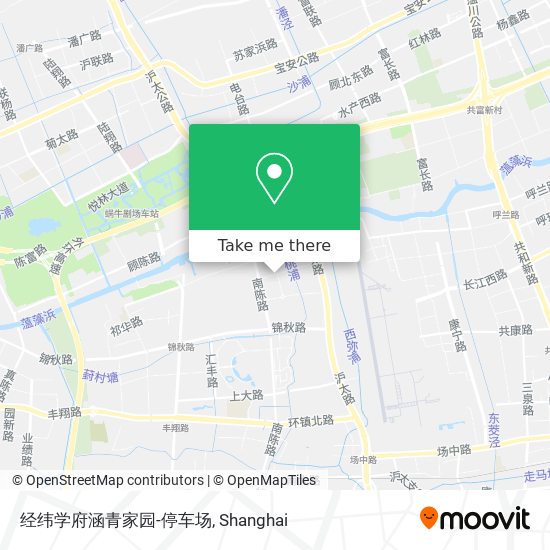 经纬学府涵青家园-停车场 map