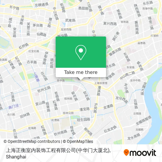 上海正衡室内装饰工程有限公司(中华门大厦北) map