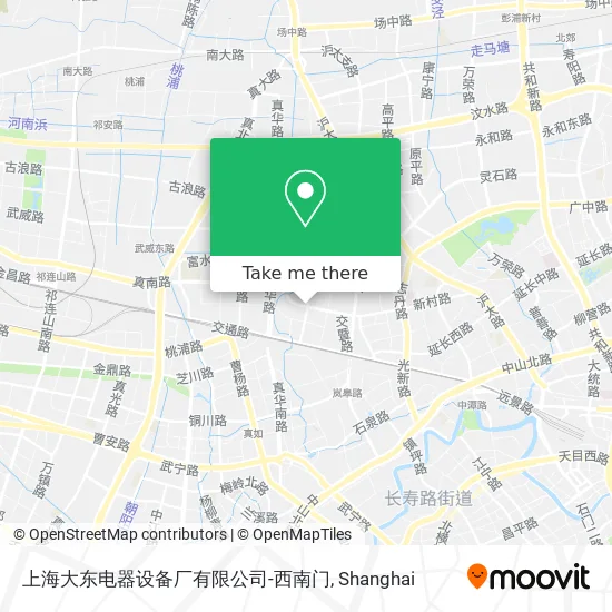 上海大东电器设备厂有限公司-西南门 map