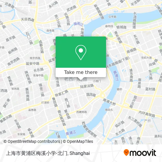 上海市黄浦区梅溪小学-北门 map