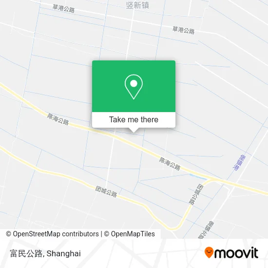 富民公路 map
