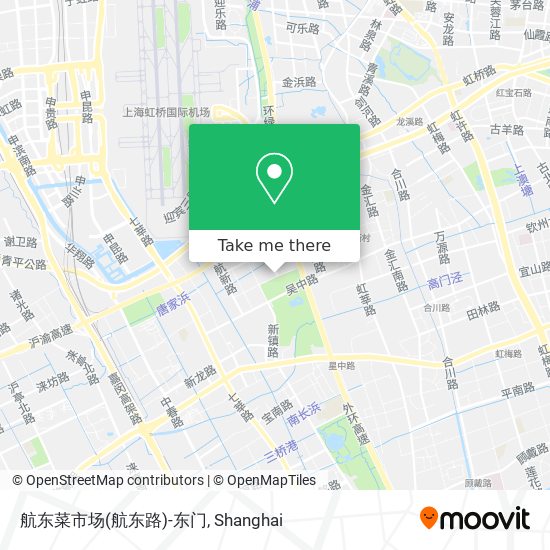 航东菜市场(航东路)-东门 map