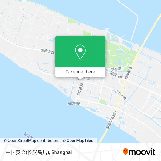 中国黄金(长兴岛店) map