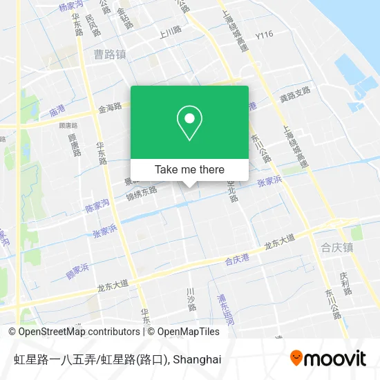 虹星路一八五弄/虹星路(路口) map