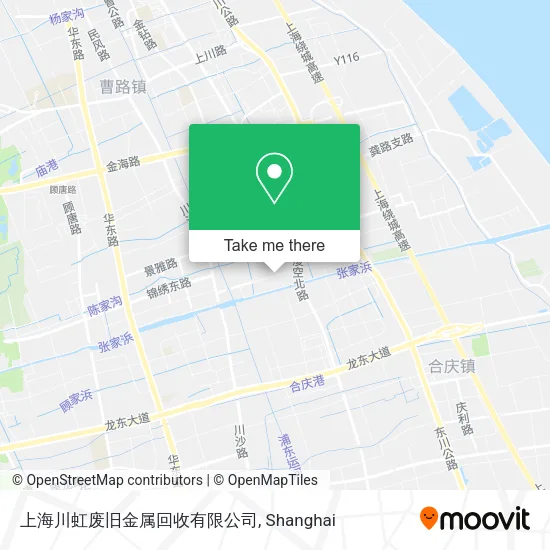 上海川虹废旧金属回收有限公司 map