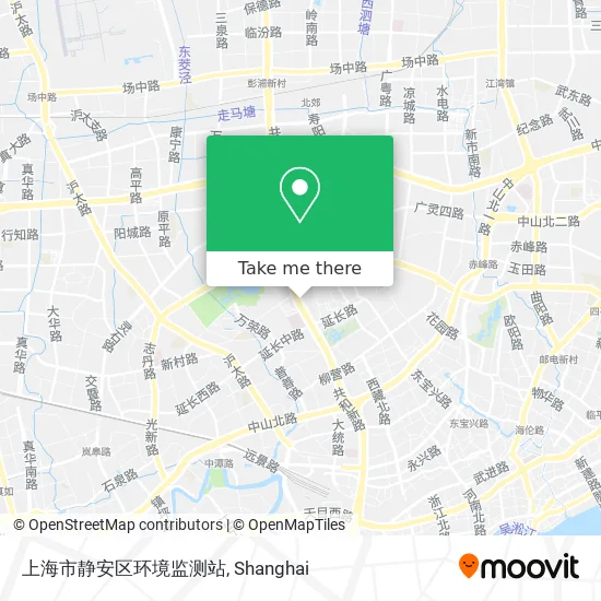 上海市静安区环境监测站 map