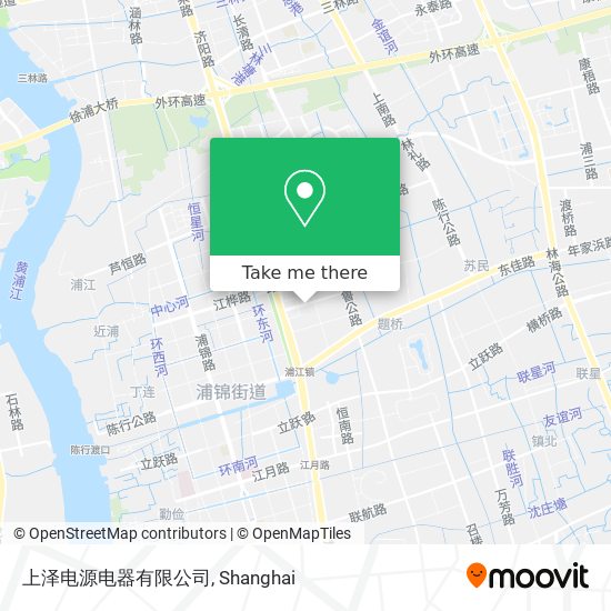 上泽电源电器有限公司 map