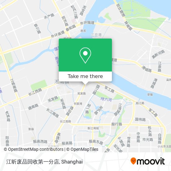 江昕废品回收第一分店 map