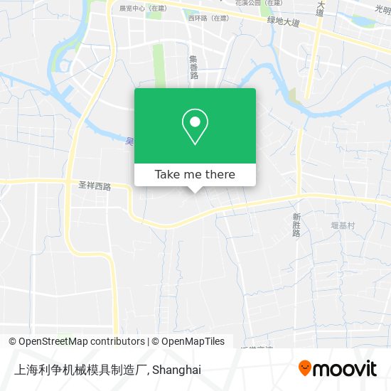 上海利争机械模具制造厂 map